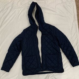 Old Navy Women's Quilted Sherpa Lined Jacket